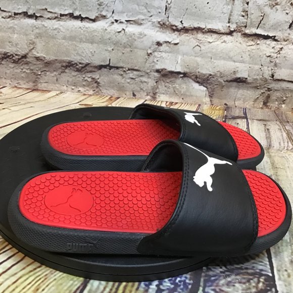 Puma Other - Puma Kids Black Slides Sandals Size 1